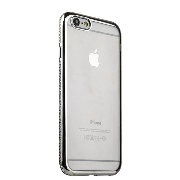 Чехол Santa Barbara для iPhone 6/6s, цвет Прозрачный серебристый (SB-IP6SSPDAZ-SLV)