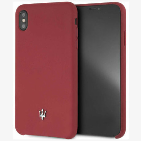 Чехол CG Mobile Maserati Silicone case Hard для iPhone XS Max, цвет Красный (MAGSIHCI65BU)