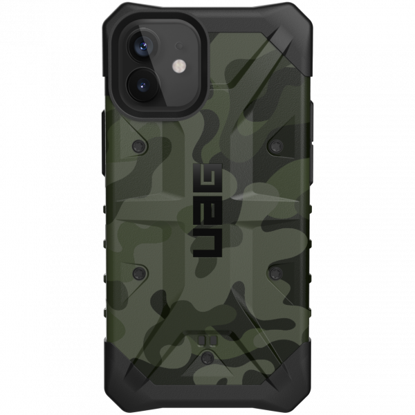 Чехол UAG Pathfinder SE Camo Series для iPhone 12 mini, цвет Зеленый камуфляж (Forest Camo) (112347117271)