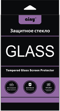 Защитное стекло Ainy (0,33мм) для Apple iPhone 6/6s Full Screen Cover белое