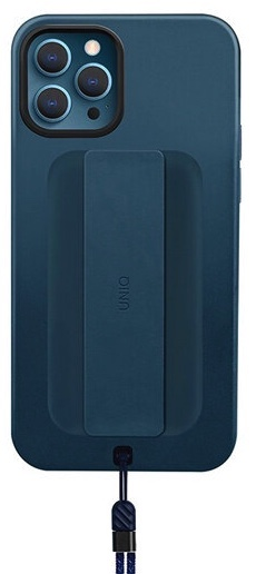 Чехол Uniq HELDRO + Band DE Anti-microbial для iPhone 12/12 Pro, цвет Синий (IP6.1HYB(2020)-HELBLU)