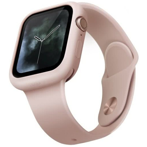 Чехол Uniq Lino для Apple Watch 38/40/41 мм, цвет Розовый (40MM-LINOPNK)