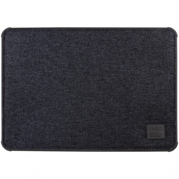 Чехол Uniq DFender Sleeve Kanvas для MacBook Pro 14" (2021)/Pro 13" (до 2016), цвет Черный (DFENDER(13)-BLACK)