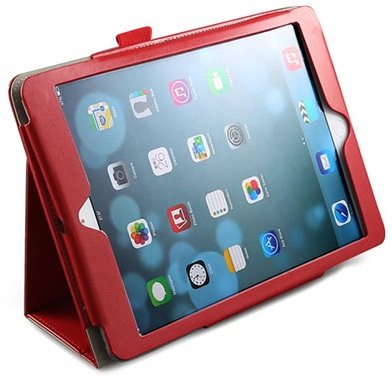 Чехол Ainy BB-A281 для iPad Air/ iPad 2017, красный