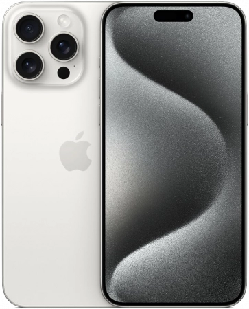 Apple iPhone 15 Pro Max 256Gb Dual SIM White Titanium, Белый Титан