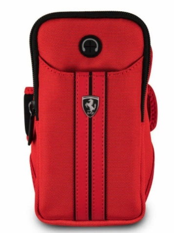 Спортивный чехол CG Mobile Ferrari Armband для смартфонов до 5.5", цвет Красный (FEHABI8LRE)