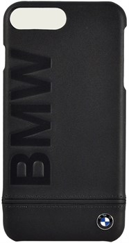 Чехол BMWSignature Logo imprint Hard Leather для iPhone 7/8 Plus , Цвет Черный (BMHCP7LLLSB)