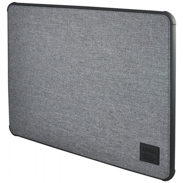 Чехол Uniq DFender Sleeve Kanvas для MacBook Air 13" (2018-2020)/Pro 13" (2016-2020), цвет Серый (DFENDER(13MBP)-GREY)