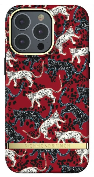 Чехол Richmond & Finch FW20 для iPhone 12 Pro Max, цвет "Красный леопард" (Samba Red Leopard) (R42978)