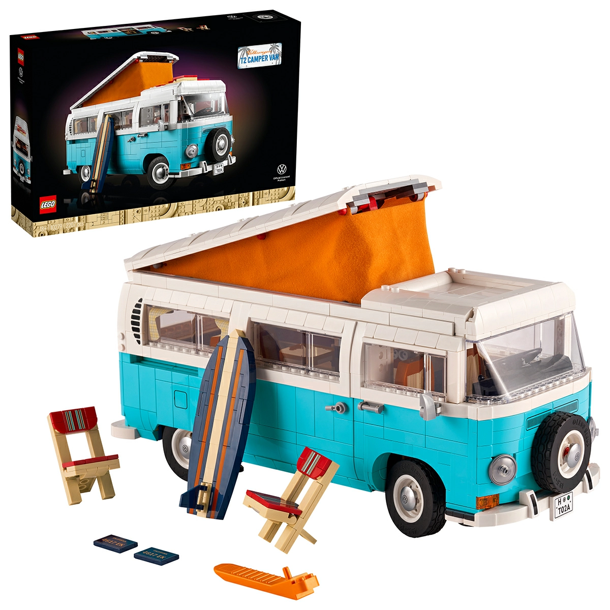 Конструктор LEGO Creator Expert - Фургон Volkswagen T2 Camper (10279)  купить в Самаре — цена 18 900 ₽ в интернет-магазине My Store