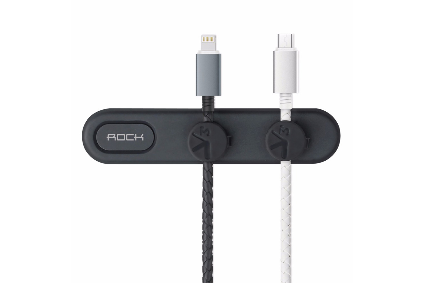 Rock m1 Magnetic Cable clip. Держатель универсальный магнитный (1/4"; 60 мм). Держатель TOTU Mini Cable clip. Держатель проводов MOBILEPLUS.