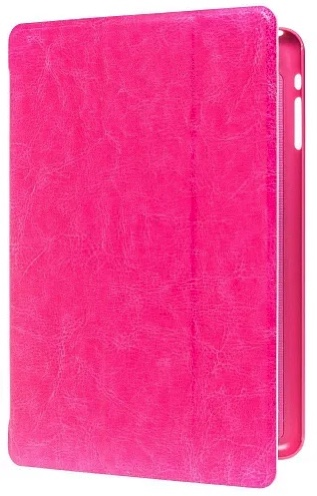 Чехол Ainy leather case для Apple iPad Mini 1/2/3, цвет Розовый (BB-A351J)