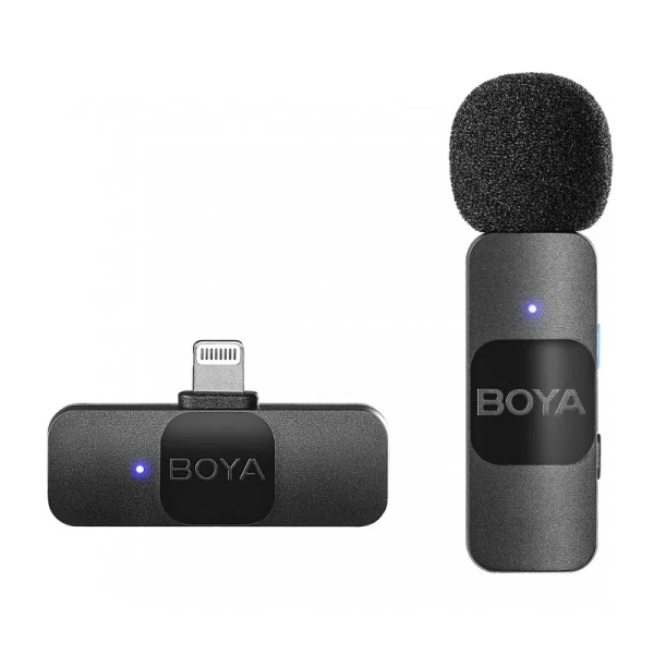 Беспроводной микрофон петличный BOYA BY-V1 Lightning