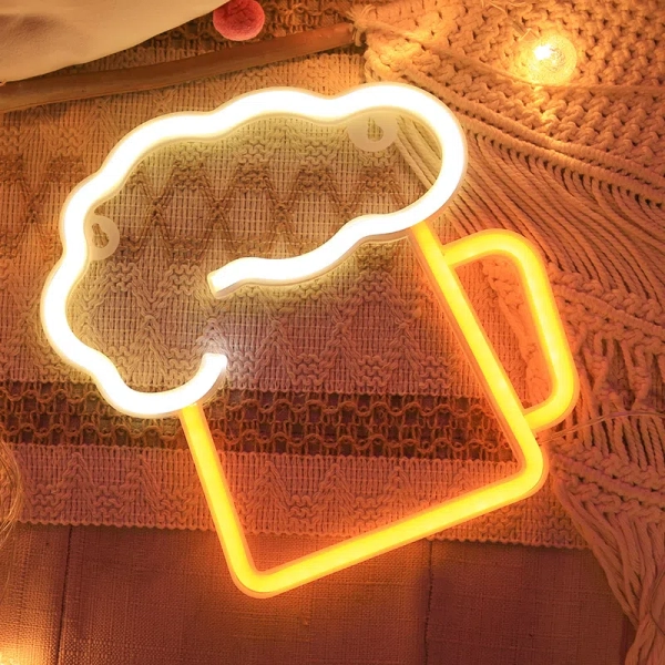 Неоновый светильник Neon Beer