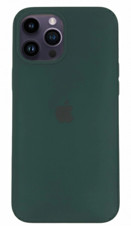 Чехол Silicone Case для iPhone 14 Pro Max Atrovirens, цвет Темно-зеленый