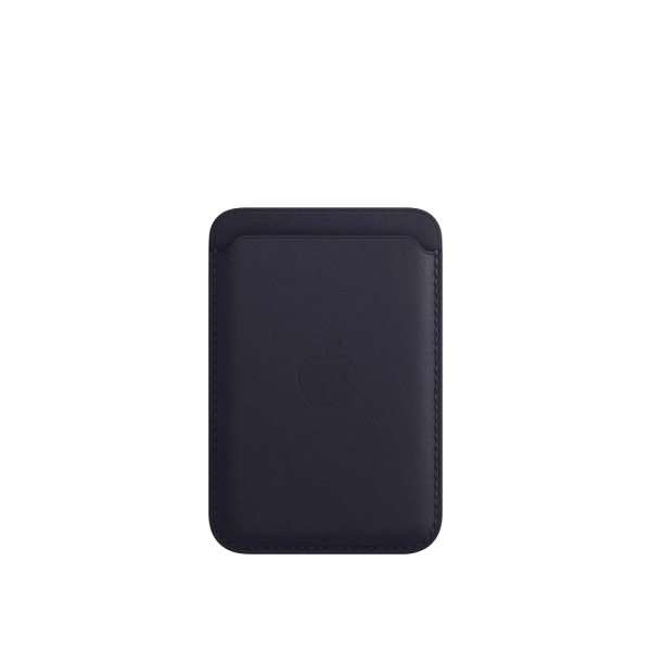 Чехол-бумажник Apple iPhone Leather Wallet MagSafe Ink MPPW3