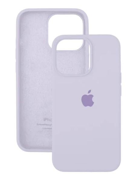 Чехол Silicone Case для iPhone 15 Plus Elegant purple, цвет Светло-фиолетовый