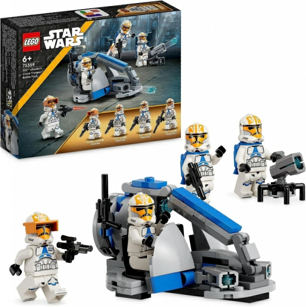 Конструктор LEGO Star Wars™ - Боевой набор солдат-клонов 332-го полка Асоки (75359)