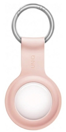 Чехол Uniq Lino Liquid Silicone case для AirTag, цвет Розовый (AIRTAG-LINOPNK)
