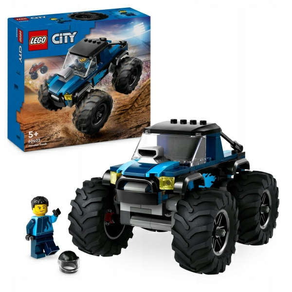 Конструктор LEGO City - Синий грузовик-монстр (60402)