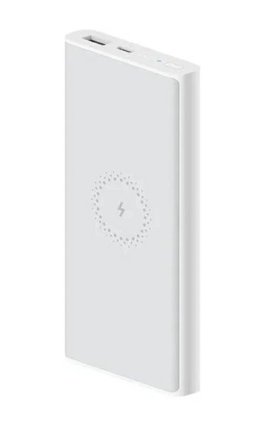 Внешний аккумулятор Xiaomi Mi Wireless Power Bank Youth Edition [10000 mAh], White (WPB15PDZM)