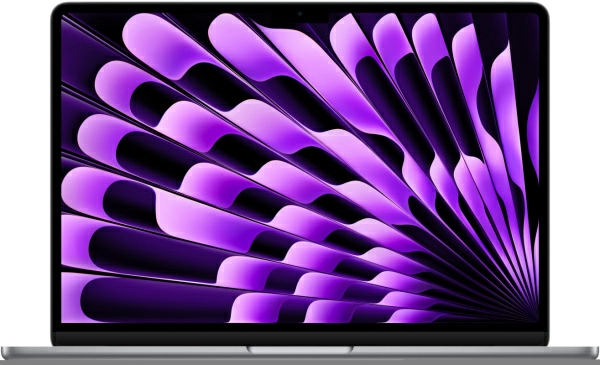 Ноутбук Apple MacBook Air 13" (M3, 8C CPU/10C GPU, 2024), 16 ГБ, 512 ГБ SSD, «серый космос» (MXCR3)