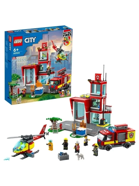 Конструктор LEGO City - Fire Пожарная часть (60320)