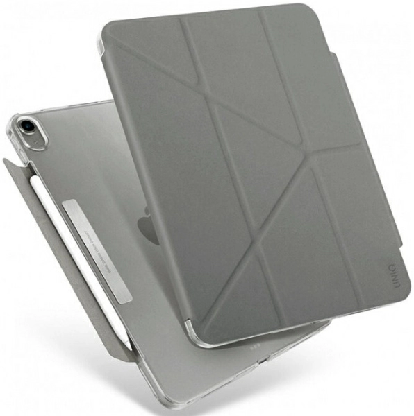 Чехол-книжка Uniq CAMDEN Anti-microbial для iPad Air 10.9 (2020), цвет Серый (NPDA10.9GAR(2020)-CAMGRY)