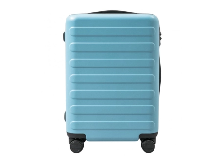 Чемодан RunMi 90 Fun Seven Bar Business Suitcase 24", Light Blue