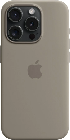 Чехол Silicone Case MagSafe для iPhone 15 Pro Clay