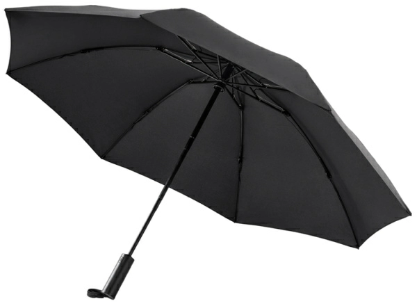 Зонт с светодиодным фонариком Xiaomi 90 Points Automatic Umbrella с фонариком черный