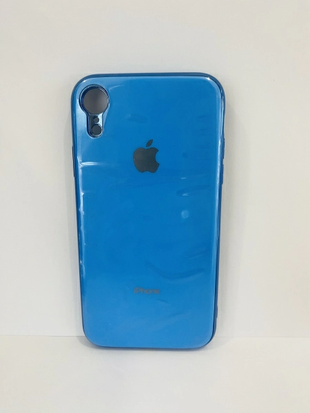 Чехол для iPhone XR Roal matte силикон (голубой)