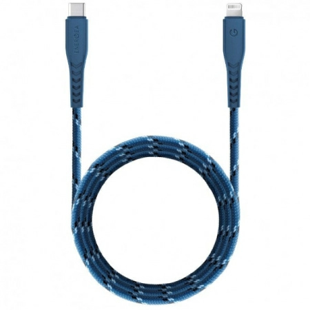 Кабель EnergEA NyloFlex USB-C - Lightning MFI C94 1.5 м, цвет Синий (CBL-NFCL-BLU150)