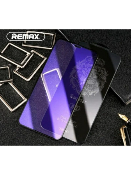 Защитное стекло Remax Emperor Anti BLUE-RAY Series 9D for iPhone Xs Max/11 Pro Max black