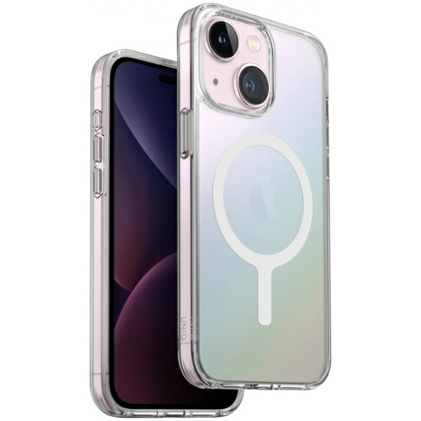 Uniq для iPhone 15 чехол Lifepro Xtreme AF Iridescent (MagSafe) IP6.1(2023)-LXAFMIRD
