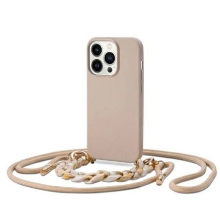 Чехол Tech-Protect Icon Chain для iPhone 14 Pro Max Protective Case, цвет Бежевый (9589046925108)