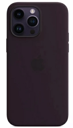 Чехол для iPhone 14 Pro Max Apple Silicone Case Lux MagSafe (Elderberry)