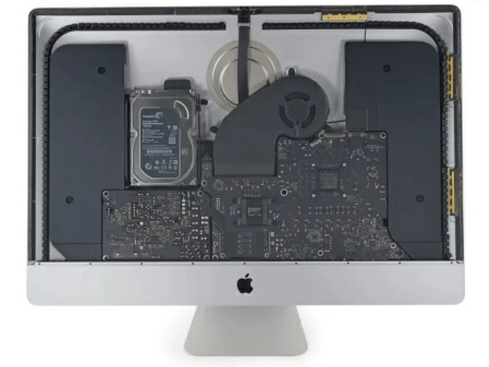 Замена жесткого диска HDD на SSD на iMac