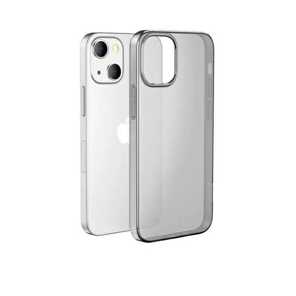 Чехол HOCO Light Series TPU Case для iPhone 13, цвет Прозрачный черный