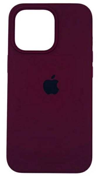 Чехол Silicone Case Simple для iPhone 13 Pro,  Maroon