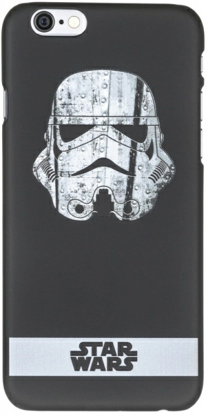 Чехол Art Case для Apple iPhone 6/6S Plus, Star Wars Шлем, цвет черный