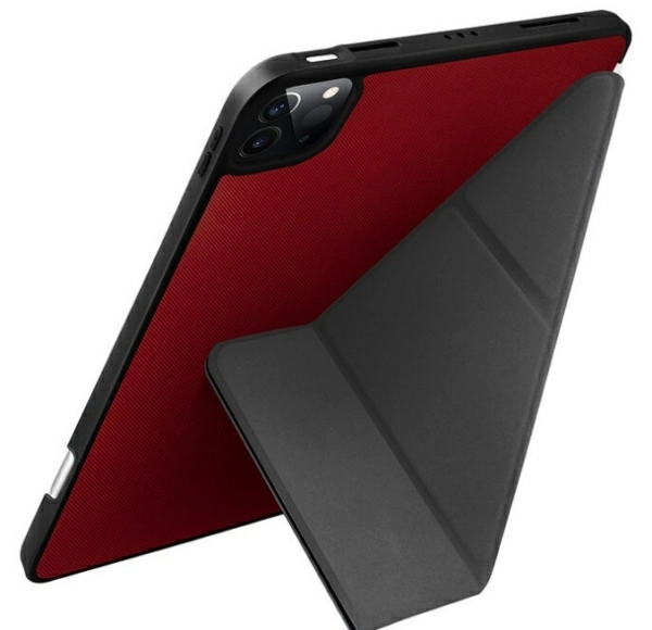 Чехол Uniq Transforma Anti-microbial для iPad Pro 11" (2020/21) с отсеком для стилуса, цвет Красный (NPDP11(2021)-TRSFRED)
