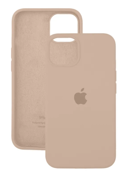 Чехол Silicone Case для iPhone 15 Plus Pink Sand, цвет Розовый песок