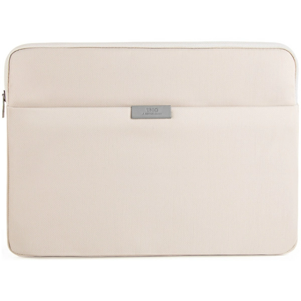 Чехол Uniq Bergen Nylon Laptop sleeve для ноутбуков 14", цвет Слоновая кость (Ivory Beige) (BERGEN(14)-IVYBEIGE)