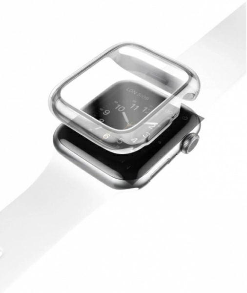 Чехол Uniq для Apple Watch Series 4 - 44 mm Garde Transparent