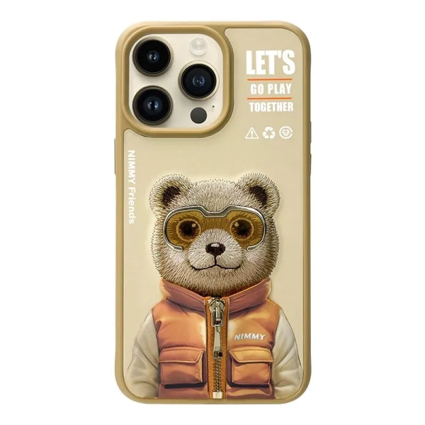 Чехол Nimmy Cool Cute для iPhone 15 Pro Max, Bear
