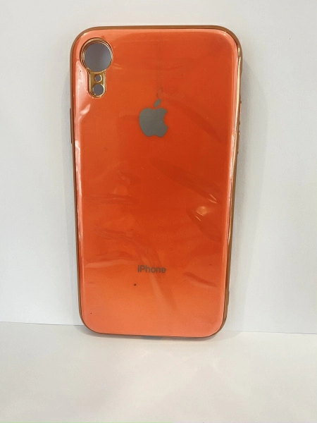 Чехол для iPhone XR Roal matte силикон (оранжевый)