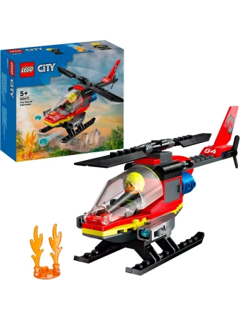 Конструктор LEGO City - Пожарный вертолет (60411)