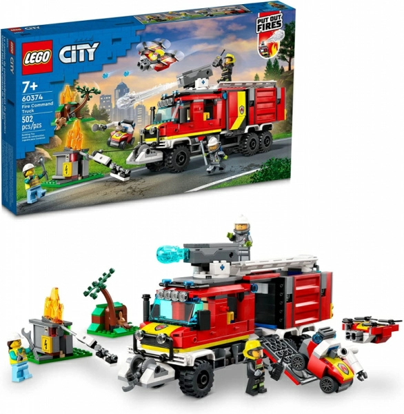 Констуктор Lego City - Вездеходная пожарная машина (60374)