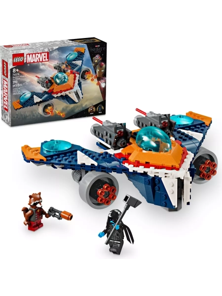 Конструктор LEGO Marvel Super Heroes - Боевая птица Ракеты против Ронана (76278)